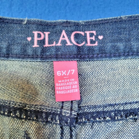 The Children's Place - Girls Denim Skirt - Size 6X/7 - Picture 3 of 5